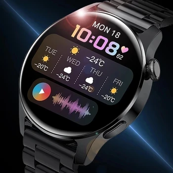 2023 Новая Роскошная Мода Mannen Smart Horloge Bluetooth Smart Hartslag Мониторинг IP67 Waterdicht Horloge Heren Подарок Мужчине по Вызову +
