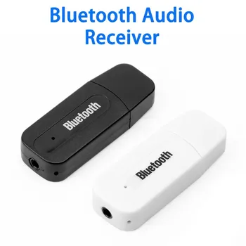 3,5 мм Адаптер AUX-USB 5V Bluetooth Аудио Музыкальный приемник Для автомобильного радиоприемника, Усилитель сабвуфера, Мультимедийный Аудиоадаптер Bluetooth