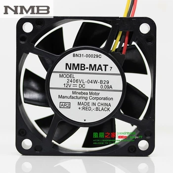 Для NMB 2406VL-04W-B29 6015 с двойным шарикоподшипниковым вентилятором 60 мм 6 см 12 В 0.09A