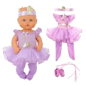 Прекрасная юбка для танцев, подходящая для куклы Nenuco 35 см, одежда для куклы 14 дюймов (продается только одежда)