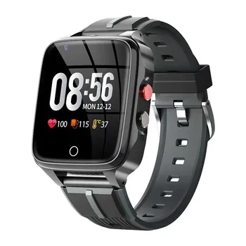 смарт-часы для пожилых людей 4G; Часы SOS для студентов с длительным режимом ожидания для IOS Android; Шагомер для измерения сердечного ритма и артериального давления; часы с GPS-трекером