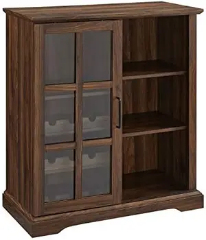 Стеклянная дверь амбара, Деревянная универсальная подставка для телевизора с плоским экраном до 64 дюймов, дверцы шкафов для хранения в гостиной и полки для одежды