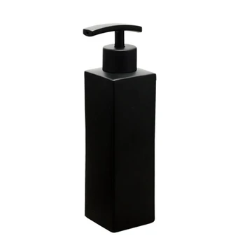 Черный дозатор жидкого мыла из нержавеющей стали, Дозаторы мыла, для кухни и ванной, 350 мл